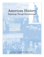 American History: Beginnings Through Reconstruction