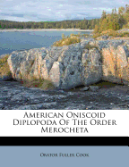 American Oniscoid Diplopoda of the Order Merocheta