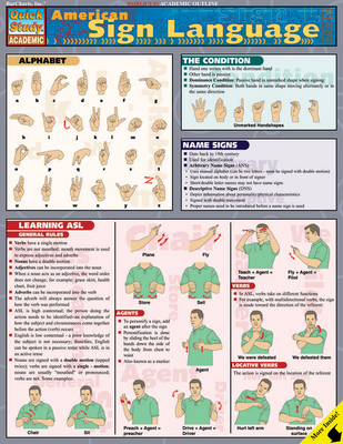 American Sign Language: Reference Guide - BarCharts, Inc.