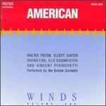 American Winds, Volume One - Boehm Quintette; Joseph Anderer (horn); Phyllis Lanini (oboe); Robert Wagner (bassoon); Sheryl Henze (flute);...
