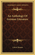 An Anthology of German Literature