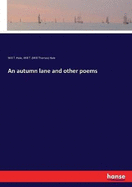 An autumn lane and other poems