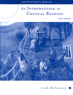 An Introduction to Critical Reading: Instructor's Manual