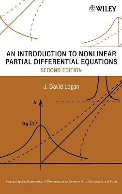 An Introduction to Nonlinear Partial Differential Equations - Logan, J. David