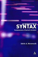 An Introduction to Syntax: Fundamentals of Syntactic Analysis