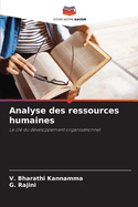 Analyse des ressources humaines