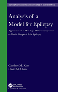 Analysis of a Model for Epilepsy: Application of a Max-Type Di erence Equation to Mesial Temporal Lobe Epilepsy