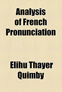 Analysis of French Pronunciation