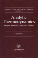 Analytic Thermodynamics - Hoffman, and Hoffman, E J