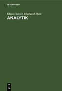 Analytik: Systematischer ?berblick