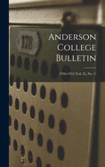 Anderson College Bulletin; 1950-1952 (vol. 25, no. 1)