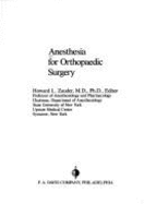 Anesthesia Orthopaedic Sur