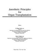 Anesthetic Principles for Organ Transplantation