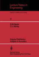 Angular Distribution Analysis in Acoustics