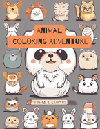 Animal Coloring Adventure: A Fun Book to Colour: Coloring book