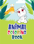 Animal coloring book: Amazing coloring book for adults with animals and monsters