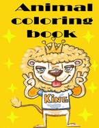 Animal Coloring Book: For Kids Aged 3-10