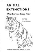 Animal Extinctions: What Everyone Should Know