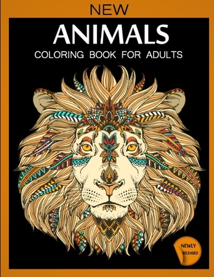 Animals Coloring Book For Adults: Animals Patterns for Relaxation, Fun ...