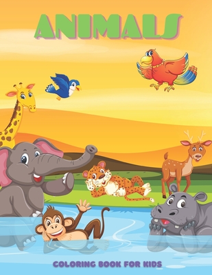 ANIMALS - Coloring Book For Kids: Sea Animals, Farm Animals, Jungle Animals, Woodland Animals and Circus Animals - Shenton, Anna
