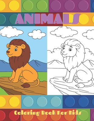 ANIMALS - Coloring Book For Kids: Sea Animals, Farm Animals, Jungle Animals, Woodland Animals and Circus Animals - Slate, Barbara