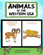 Animals of the Western USA: Coloring Book