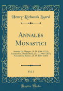 Annales Monastici, Vol. 1: Annales de Margan, (A. D. 1066-1232); Annales de Theokesberia, (A. D. 1066-1263); Annales de Burton, (A. D. 1004-1263) (Classic Reprint)