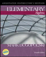 Annotated Instructor's Edition to Accompany Elementary Algebra