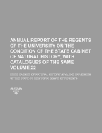 Annual Report of the Regents of the University on the Condition of the State Cabinet of Natural History, With Catalogues of the Same: 1862-1863