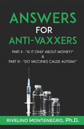 Answers for Anti-Vaxxers: Part II Is it all about money? & Part III Do vaccines cause autism?