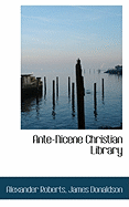 Ante-Nicene Christian Library