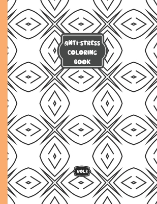 Anti-stress coloring book - Vol 8: Relaxing coloring book for adults and kids - 25 different patterns - Wo, Ric