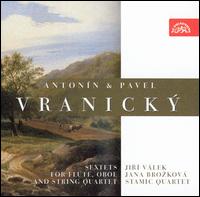 Antonn & Paul Vranick: Sextets for Flute, Oboe and String Quartet - Jana Brozkova (oboe); Jir Vlek (flute); Stamic Quartet