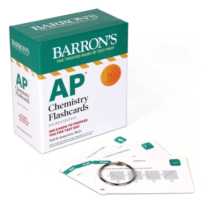 Ap Chemistry Flashcards, Fourth Edition: Up-to-Date Review and Practice + Sorting Ring for Custom Study - Neil D. Jespersen