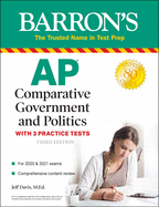 AP Comparative Government and Politics: With 3 Practice Tests