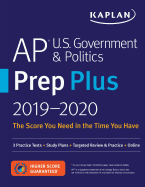 AP U.S. Government & Politics Prep Plus 2019-2020: 3 Practice Tests + Study Plans + Targeted Review & Practice + Online