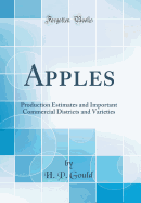 Apples: Production Estimates and Important Commercial Districts and Varieties (Classic Reprint)