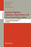 Applied Algebra, Algebraic Algorithms and Error-Correcting Codes: 13th International Symposium, Aaecc-13 Honolulu, Hawaii, USA, November 15-19, 1999 Proceedings