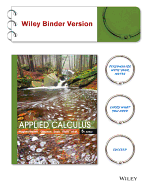 Applied Calculus 5E WileyPLUS with Loose-Leaf Print Companion with WileyPLUS Card Set