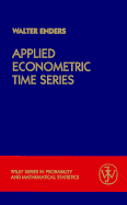 Applied Econometric Times Series - Enders, Walter