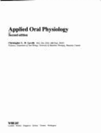 Applied Oral Physiology - Lavelle, Christopher L B