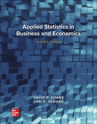 Applied Statistics: In Business and Economics - Doane, David P, and Seward, Lori Welte