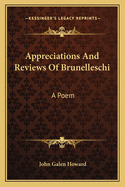 Appreciations and Reviews of Brunelleschi: A Poem