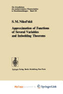 Approximation of functions of several variables and imbedding theorems