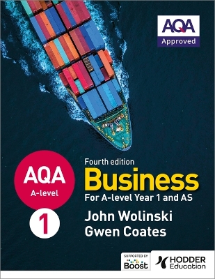 AQA A-level Business Year 1 and AS Fourth Edition (Wolinski and Coates) - Wolinski, John, and Coates, Gwen