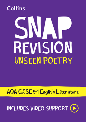 AQA Unseen Poetry Anthology Revision Guide: Ideal for the 2024 and 2025 Exams - Collins GCSE