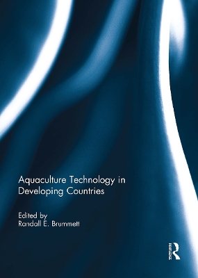 Aquaculture Technology in Developing Countries - Brummett, Randall E (Editor)