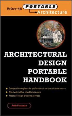 Architectural Design Portable Handbook - Pressman, Andy, and Lawson, Fred R, and Allen, Edward, Aia (Foreword by)