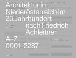 Architektur in Niedersterreich Im 20. Jahrhundert Nach Friedrich Achleitner