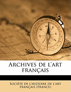 Archives de l'Art Franais Volume 4